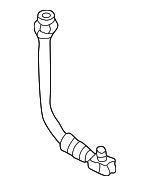 4Z7611775A - Brakes: Brake Hose for Audi Image