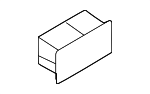8718A065 - Body: Console Panel Cap for Mitsubishi Image