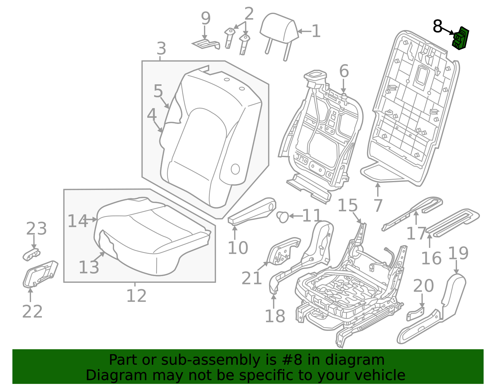 2013-2019 Hyundai Back Panel Cover 89375-B8110-NBC | MotorMotor