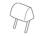 89700B8340ZZM - Body: Headrest for Hyundai Image