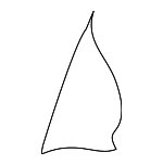 89450B8300 - Body: Seat Back Pad for Hyundai Image