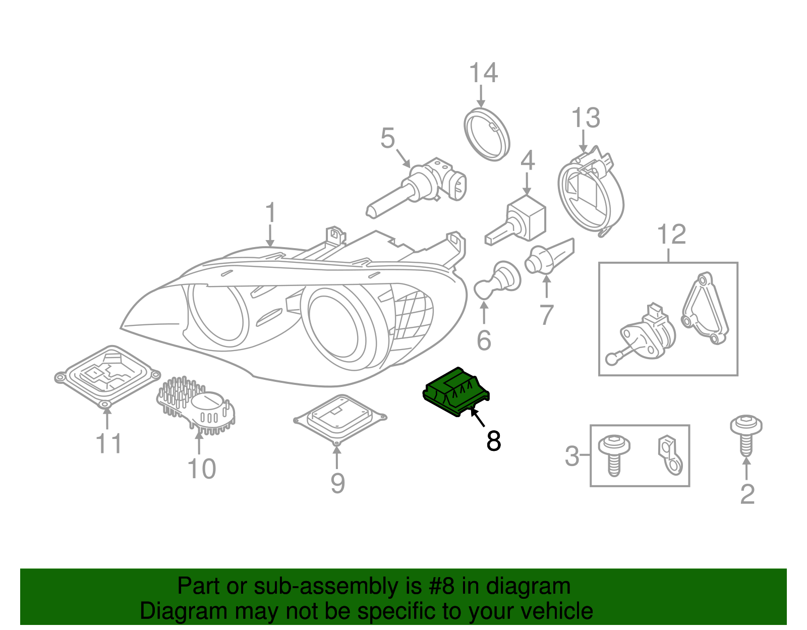 まぁさページ GENUINE BMW 63148389696 Side Marker Light BMW Z3 | eBay
