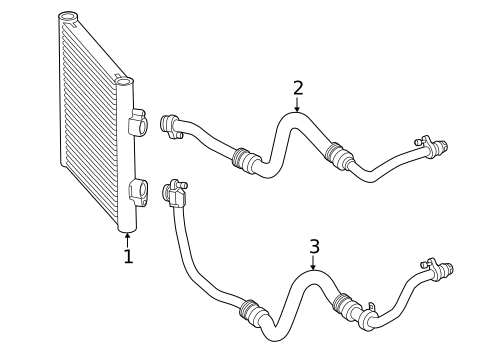 Engine Oil Cooler for 2021 Mercedes-Benz E63 AMG S #0