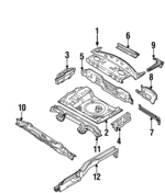 B45570405 - : Corner Panel for Mazda: Protege Image