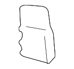 91502S70003 - Body: Dam Fastener for Honda: Accord Crosstour, Civic, CR-V, CR-Z, Crosstour, Element, Fit, HR-V, Insight, Odyssey, Passport, Pilot Image