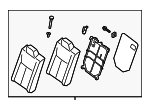 886003SA0A - Body: Seat Back Assembly for Nissan Image