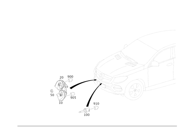 525453826 - Electrical Equipment and Instruments: Plug Housing for Mercedes-Benz Image image