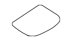 2547401500 - Body: Lift Gate Glass for Mercedes-Benz Image