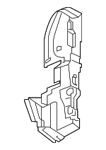 83A121284F - : Air Baffle for Audi Image