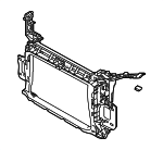 83A805594J - : Radiator Support for Audi Image
