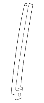 72231T5A003 - : 2015-2020 Honda Fit - Sash R Front Door Center (Lower) for Honda: Fit Image