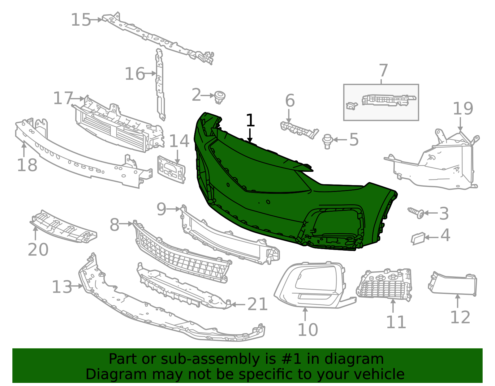 2025-2026 Acura MDX Bumper Cover 04711-TYB-A50ZZ | OEM Parts Online