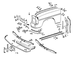 1158800555 - : Bumper Guard for Mercedes-Benz Image