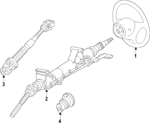 Steering Column for 2016 Porsche 911 #0