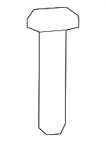 AJ811071 - Engine: Oil Filter Housing Bolt for Jaguar Image