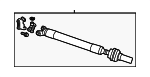 68259562AA - Front Drive Axle: Drive Shaft for Ram: 1500 Image