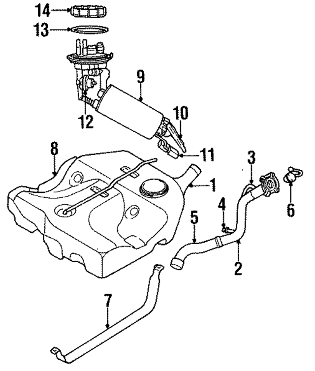 5013445AB - Fuel System: Fuel Tank for Mopar Image