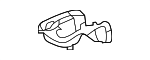 725970E060 - Body: Folding Seat Latch Release Handle Bezel for Toyota Image