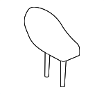 719400E400A0 - Body: Headrest for Toyota: Highlander Image