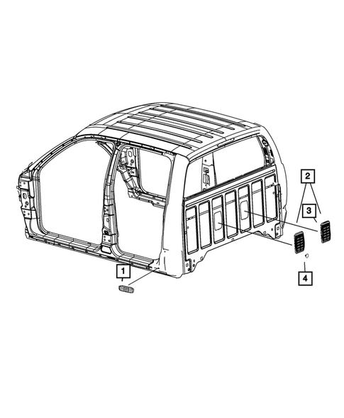 Air Ducts for 2023 Ram 2500 #1