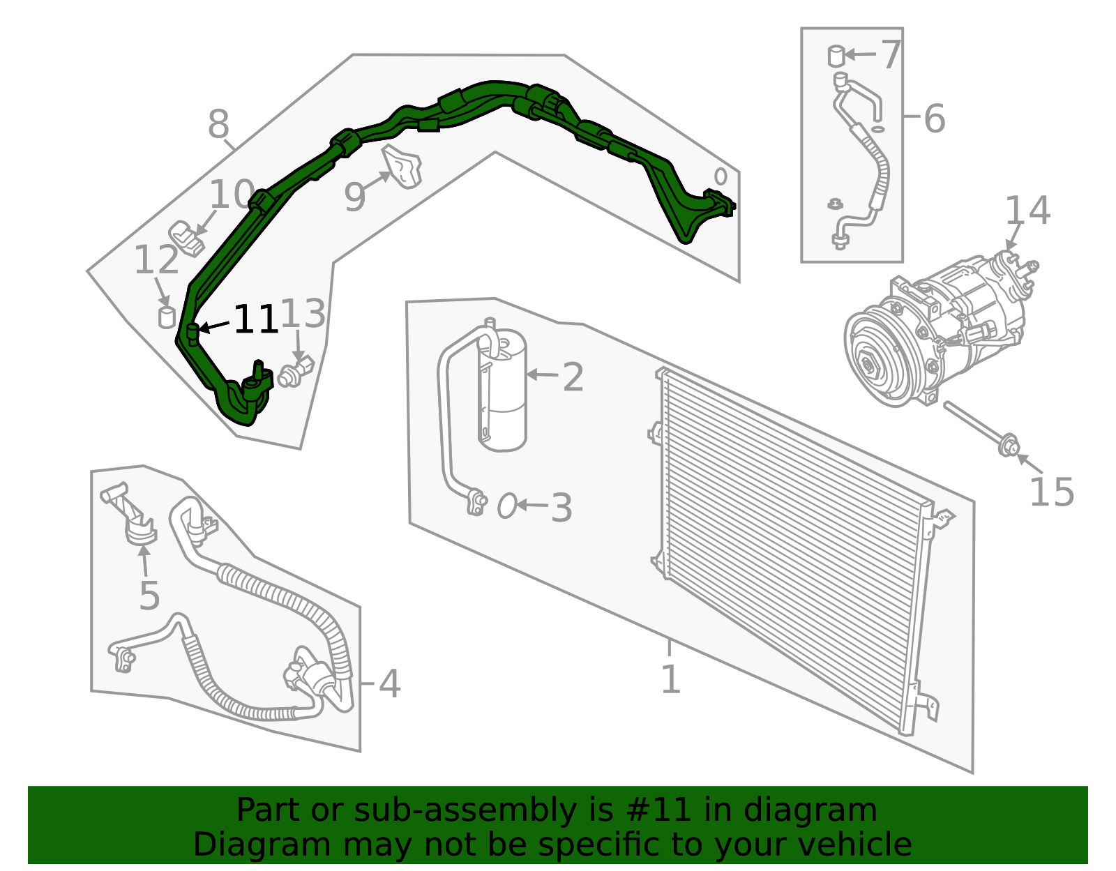 Genuine AC Valve for 2003-2011 Saab | Part# 3041827 | Over 30% Off All ...