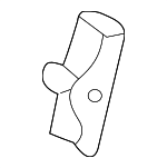 F2TZ78427A49A - Body: Support Cylinder Lower Bracket for Ford: Explorer, Explorer Sport | Mercury: Mountaineer Image