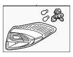 92402D3550 - : Tail Lamp Assembly for Hyundai Image