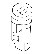 8V0905217D - Body: Start Button for Audi: A3, A3 Quattro, A3 Sportback e-tron, RS3, S3 Image