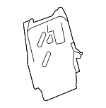 15899396 - Body: Seat Back Frame for Buick: Enclave | Chevrolet: Traverse | GMC: Acadia | Saturn: Outlook Image