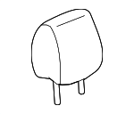 15901659 - Body: Headrest for Chevrolet: Traverse | GMC: Acadia | Saturn: Outlook Image