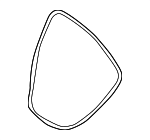 63572VC010 - Body: Weather-strip On Body for Subaru Image