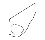 62244VC020 - : Water Shield for Subaru Image