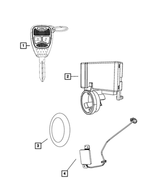 5026164AP - : Tire Pressure Monitoring System Receiver for Chrysler: 200, Sebring | Dodge: Avenger Image