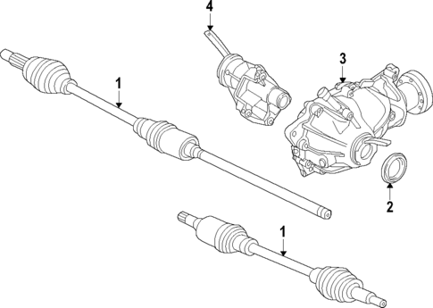 Axle Shafts & Joints for 2020 Jaguar F-Type #0