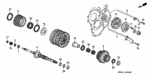 22814P0X003 - Transmission - Automatic: RING, SEALING (32MM) for Honda Image