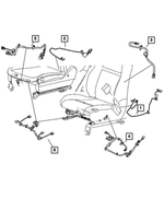 68100768AE - Electrical: Side Air Bag Wiring for Mopar Image