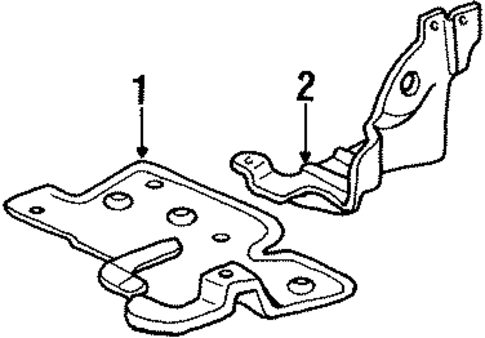 Splash Shields for 1990 Honda CRX #0