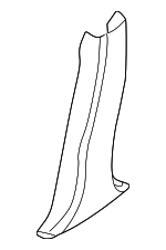 MR776871 - Body: Center Pillar Trim for Mitsubishi Image