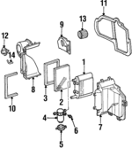 8191794740 - : Blower Motor for Isuzu Image
