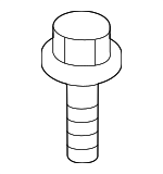 90118WB500 - Suspension: Under Cover Screw for Toyota Image