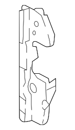 64636H8000 - Body: Extension Panel for Hyundai: Accent Image