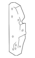 64615H9000 - Body: Mount Bracket for Hyundai: Accent Image