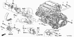 90051PE0000 - Engine: BOLT, FLANGE (12X70) for Acura Image
