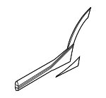 87731CVDA0 - Body: Lower Molding for Kia: EV6 Image