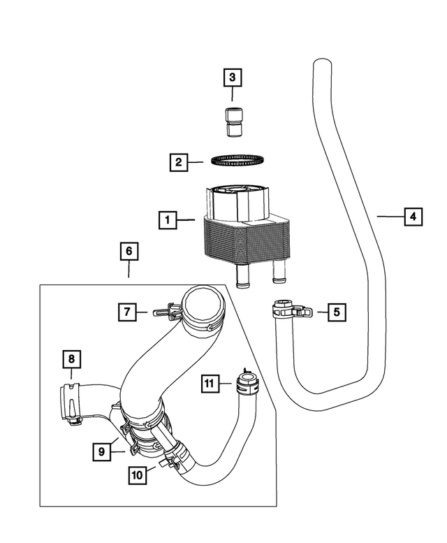 32002370 - 6.4L Gas; Engine: Hose Clamp for Mopar Image image