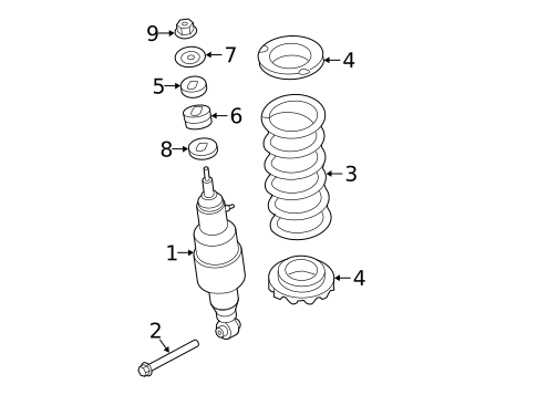 Shocks & Components for 2019 Nissan Armada #0