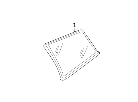 Glass & Hardware for 2005 Volkswagen Jetta #0