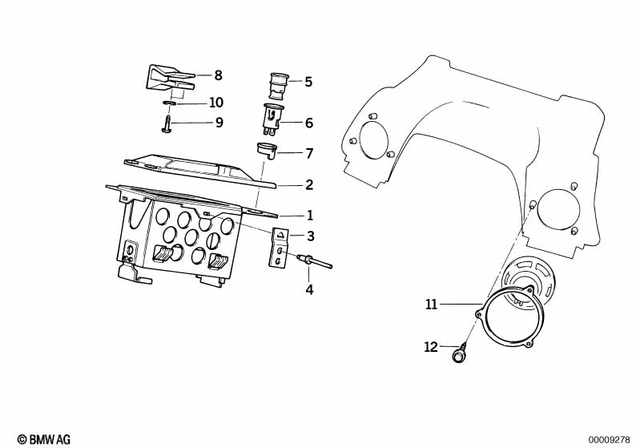 65142303231 - Audio, Navigation, Information Systems: Left Cover/Radio -  for BMW-Motorrad Image image