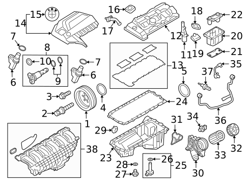 Engine Parts for 2016 BMW X4 #0