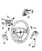 56045702AB - Electrical: Adjustable Pedals Switch for Mopar Image